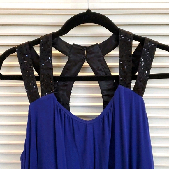 Jack tank top with sequin details on straps - Picture 2 of 6